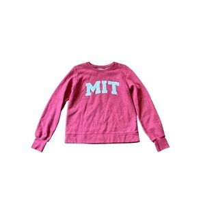 Redshirt Medium Red MIT Crewneck Sweatshirt Pullover Top
